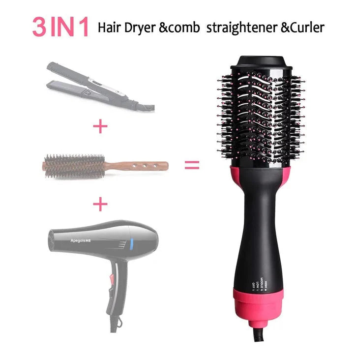 NOXâ¢ Volumizer Hair Dryer and Hot Air Brush | 3-in-1