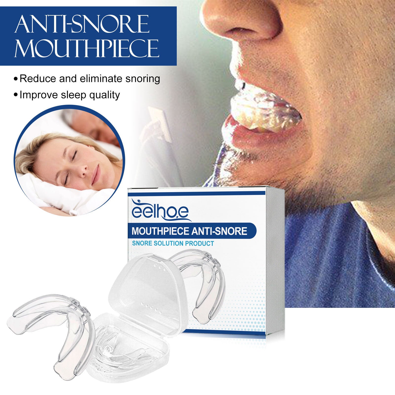 Anti-Snoore Mouth Piece