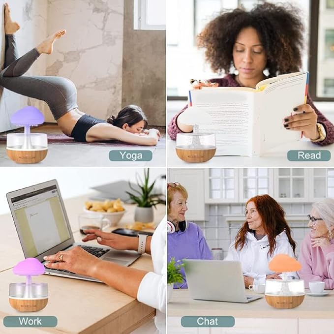 RGB Raining Humidifier Rain Cloud