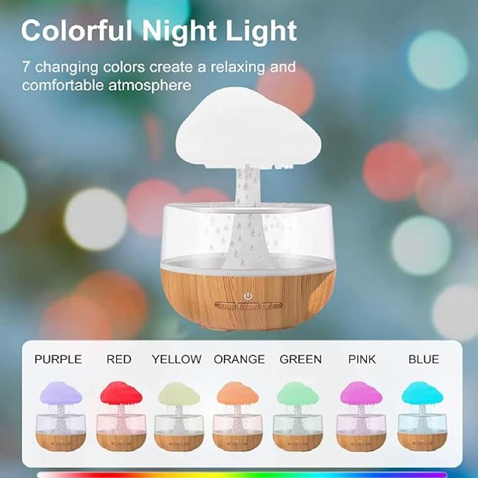 RGB Raining Humidifier Rain Cloud