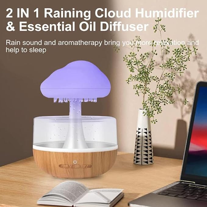 RGB Raining Humidifier Rain Cloud