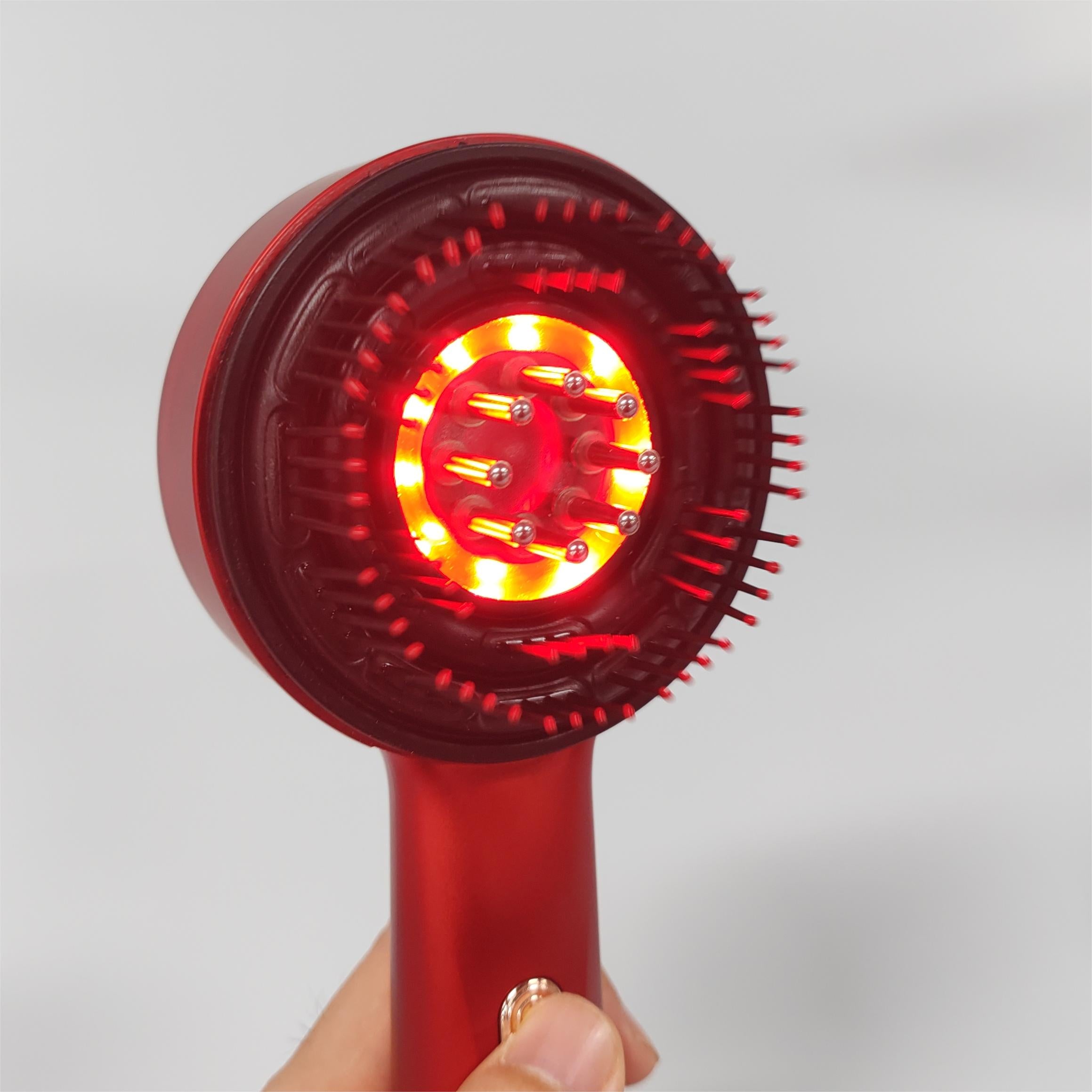 Laser Therapy Hair Growth Comb – Electric Scalp Massager & Hair Oil Applicator Waterproof