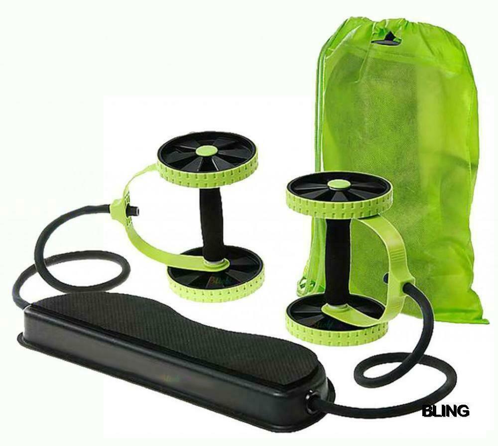 Revoflex Xtreme Abs Abdominal Exercise Wheel Body Strength Training Roller
