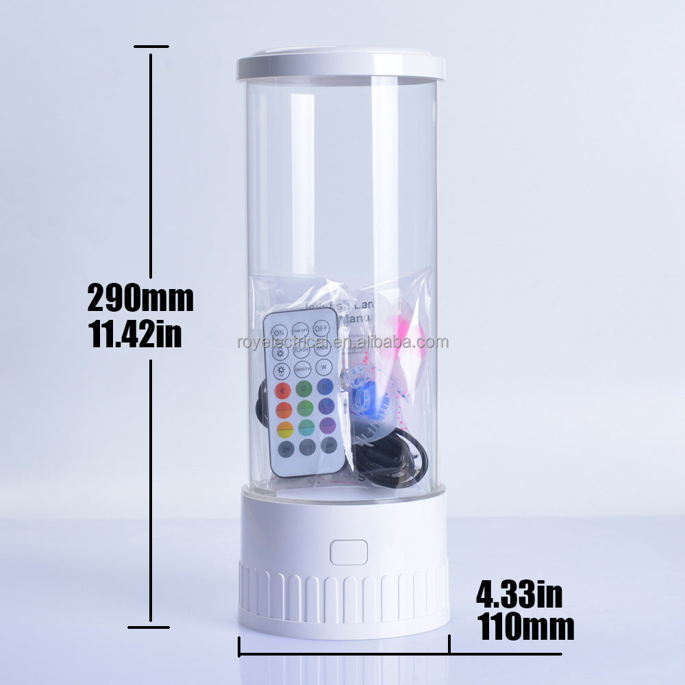 Jelly fish led lamp
