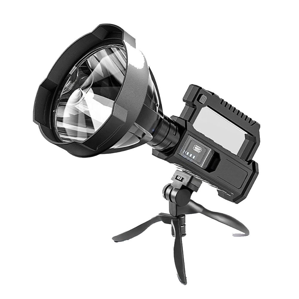 COBA CB-T300 L-111 High-Power Handheld Flashlight with Tripod