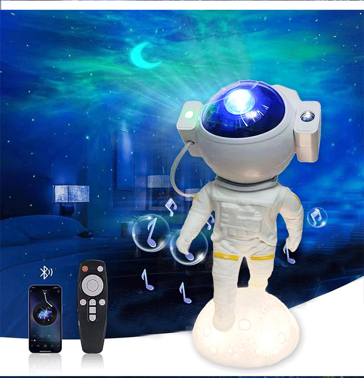 Astronaut Galaxy Sky Projector Rechargeable with Bluetooth Speaker