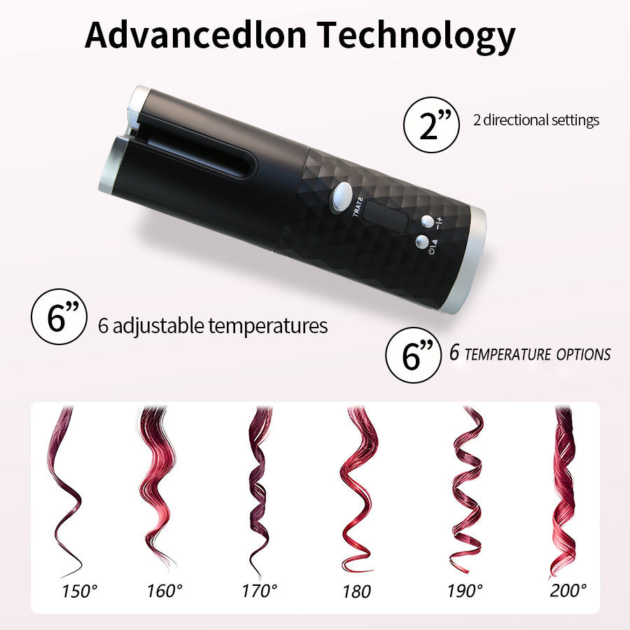 Cordless Automatic Hair Curler