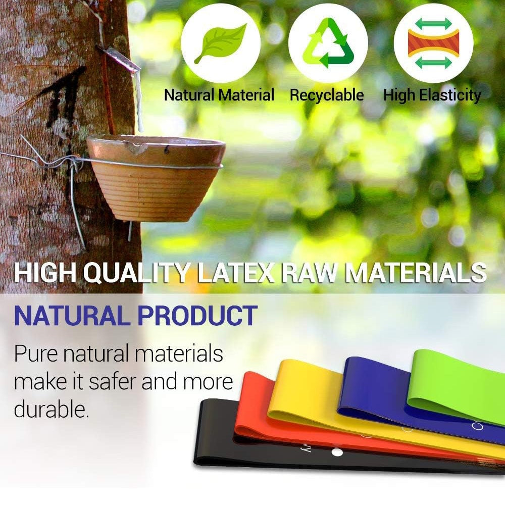 Rubber Elastic Band 5 DIFFERENT RESISTANCE LEVELS