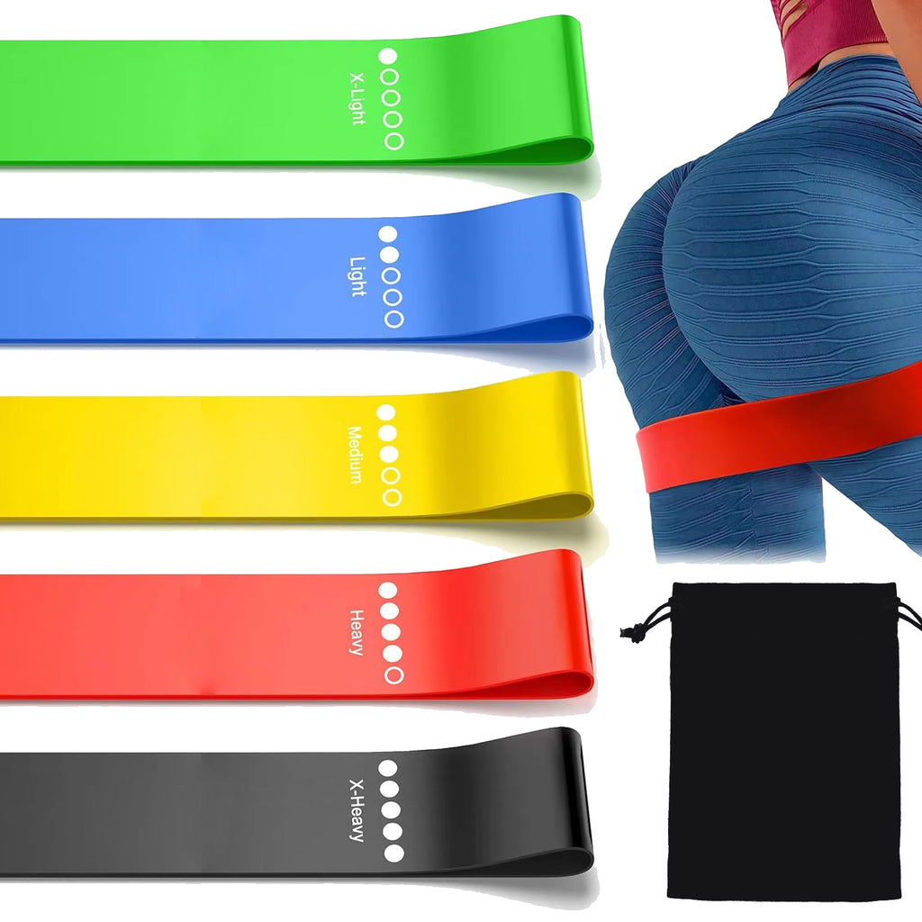Rubber Elastic Band 5 DIFFERENT RESISTANCE LEVELS