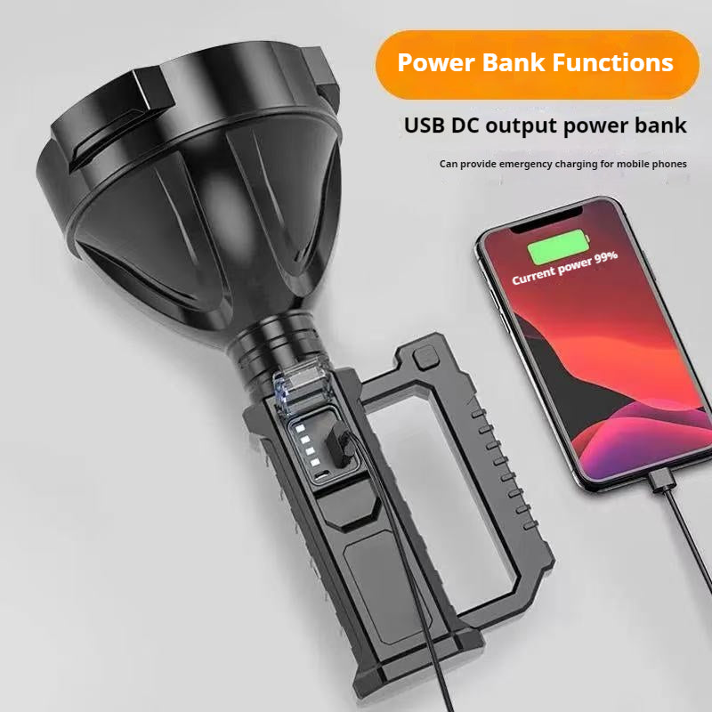 COBA CB-T300 L-111 High-Power Handheld Flashlight with Tripod