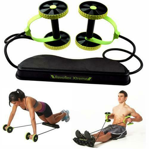 Revoflex Xtreme Abs Abdominal Exercise Wheel Body Strength Training Roller