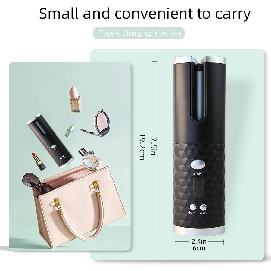 Cordless Automatic Hair Curler