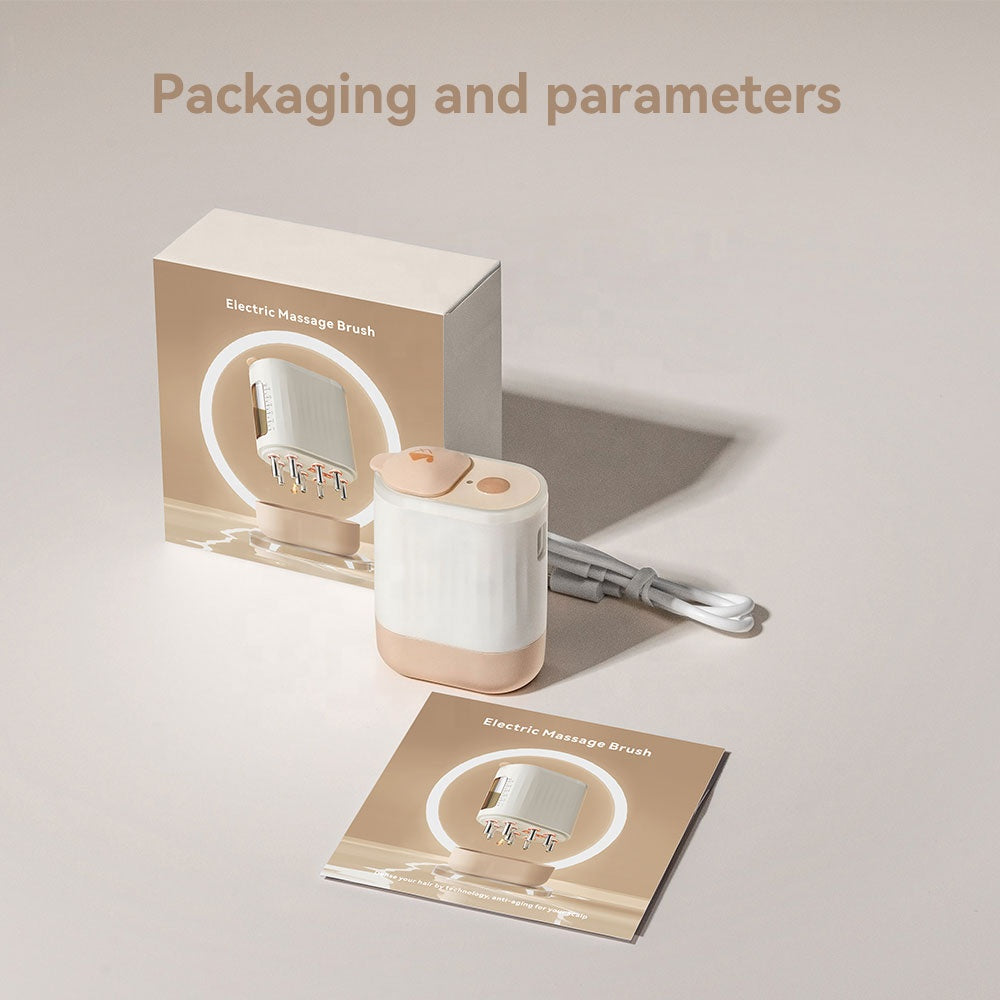 2 in 1 Electric Hair Oil Applicator and Scalp Massager