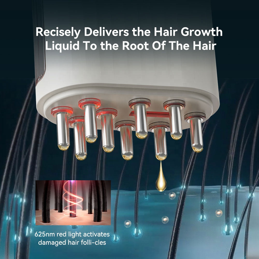 2 in 1 Electric Hair Oil Applicator and Scalp Massager