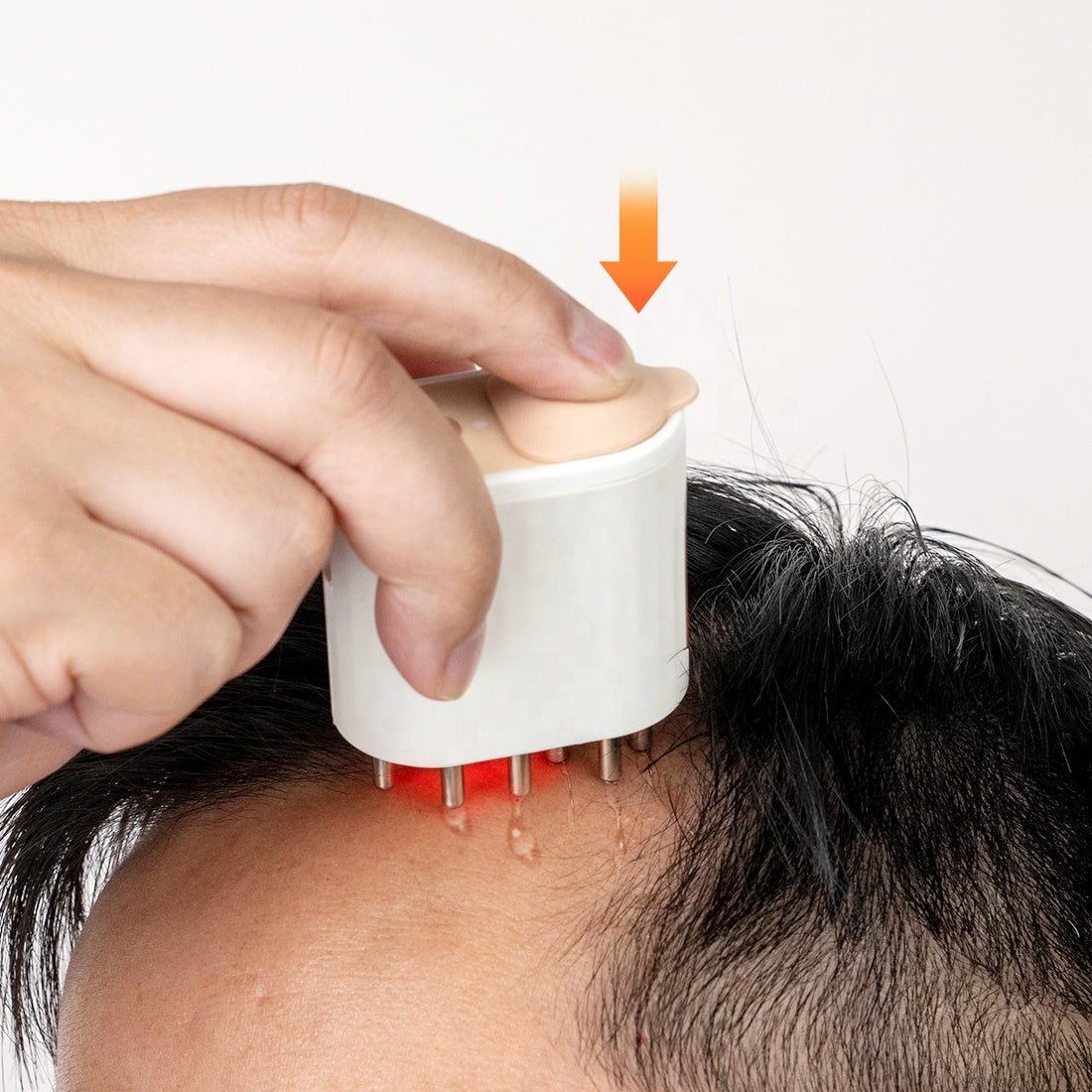 2 in 1 Electric Hair Oil Applicator and Scalp Massager