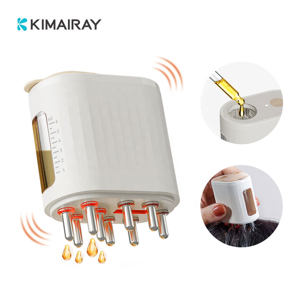 2 in 1 Electric Hair Oil Applicator and Scalp Massager